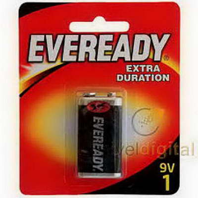 EVEREADY.  BATERIA 9 V   1222 BP X 1
